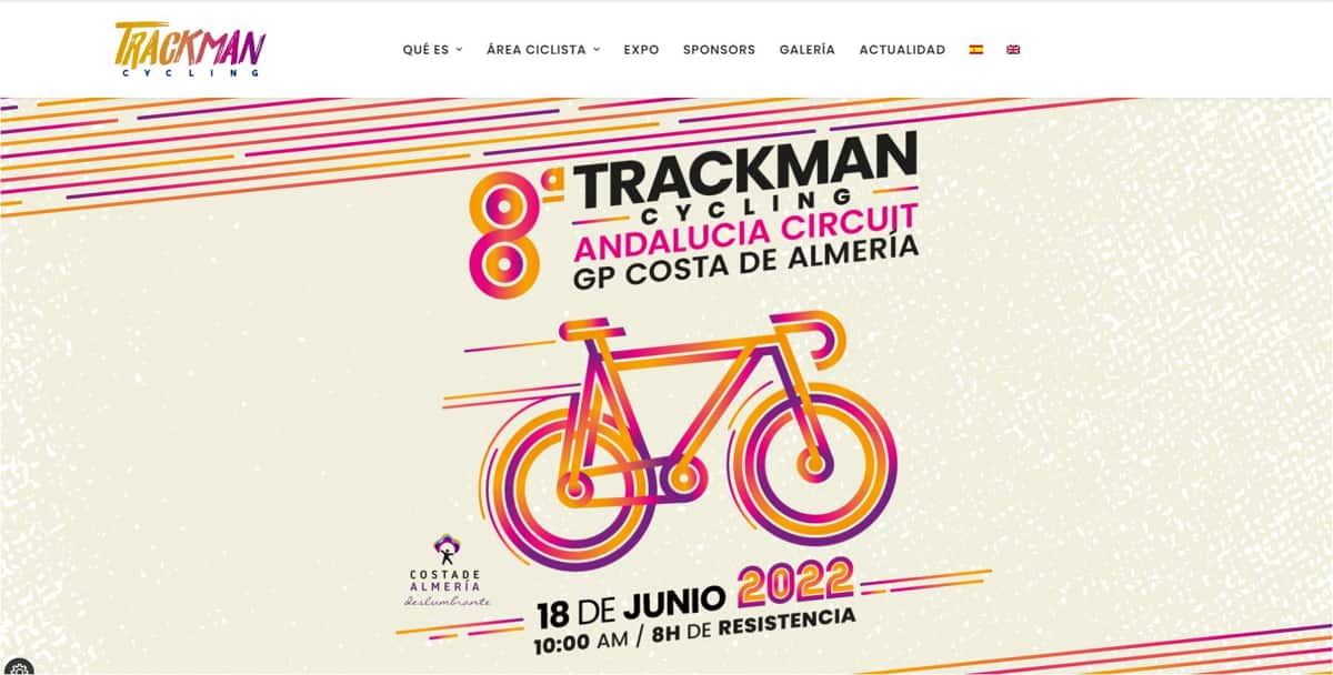 Trackman cycling Andalucia 2021